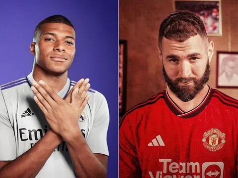 Tin chuyển nhượng sáng 23/1: Mbappe chốt số áo tại Real Madrid; Xong vụ Benzema cập bến Man Utd