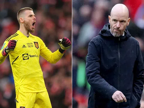 Tin MU hôm nay 6/4: Ten Hag xác nhận vụ rời MU; Arsenal chiêu mộ De Gea?