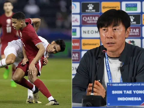 Indonesia 'tấn công' trọng tài sau thất bại ở VCK U23 châu Á 2024, HLV Shin Tae-yong ví như hài kịch