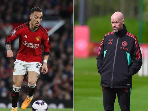 Antony công khai phản đối Ten Hag, Man United có biến lớn sau trận thua Arsenal