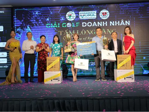 “Giải Golf Doanh nhân Tấm lòng Vàng 2023” hoàn thành sứ mệnh của mình.