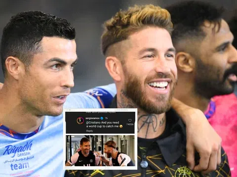 Ronaldo có hành động làm Ramos bẽ mặt, người hâm mộ đáp trả CR7 đứng hình