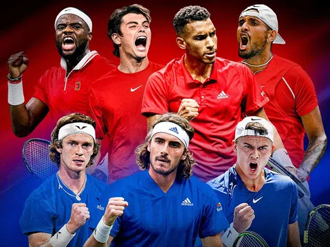 Dàn sao tennis tham dự Laver Cup 2023 chính thức lộ diện