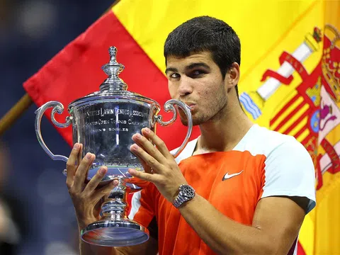 Carlos Alcaraz tự tin trước áp lực bảo vệ 'ngai vàng' tại giải quần vợt US Open 2023