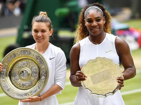 Serena Williams có hành động gây sốc trước thông tin Halep bị cấm thi đấu