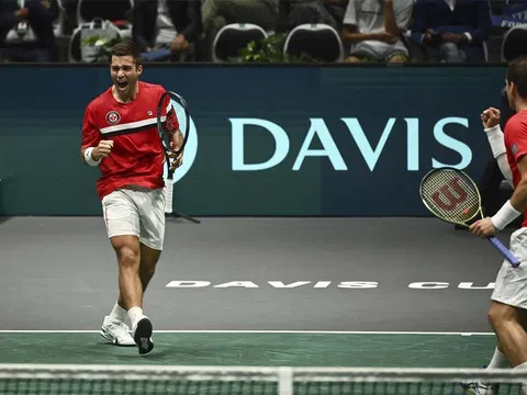 Tuyển quần vợt Mỹ và Pháp bất ngờ thất thủ ở Davis Cup 2023