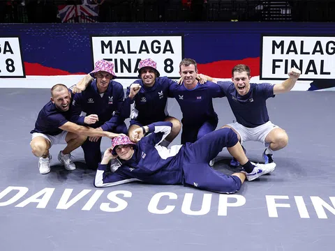 Đội tuyển Pháp bị loại, Ý, Anh đi tiếp ở vòng bảng Davis Cup 2023