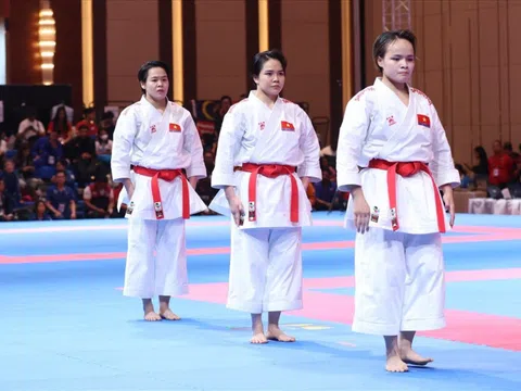 Karate Việt Nam đứng trước cơ hội lập cú đúp HCV ASIAD 19