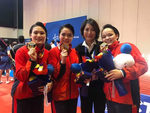 Karata Việt Nam nhận thưởng sau thành tích HCV ASIAD 19