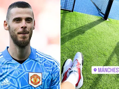 Tiếp sức MU, De Gea quay trở lại Manchester