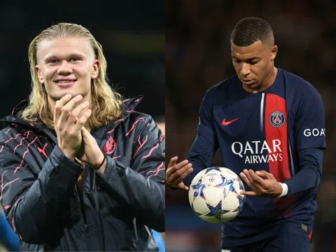 Vượt mặt Mbappe, 'quái vật' Erling Haaland thiết lập kỷ lục mới tại Champions League