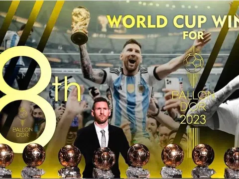 Quả bóng vàng 2023: Màn so tài cân sức giữa Messi và Haaland