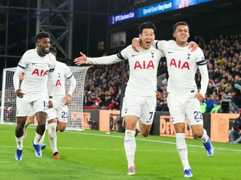 Son Heung Min tỏa sáng, Tottenham tiếp tục ngự trị ngôi đầu