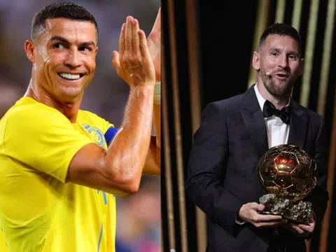 Messi giành Quả bóng Vàng thứ 8, phát biểu của Ronaldo được nhắc lại