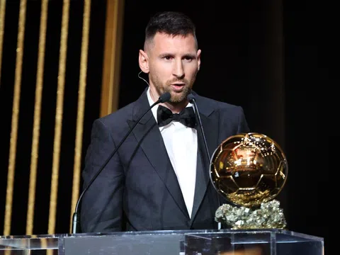 Lionel Messi nói gì sau khi đoạt Quả bóng Vàng 2023?