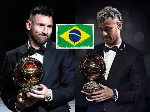 Chạnh lòng Neymar, đoạt QBV 2023 Messi được tổng thống Brazil khen hết lời