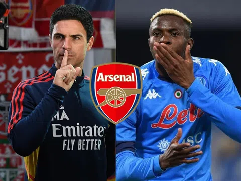 Chốt xong 3 'vật tế thần', Arsenal sẽ có Osimhen tặng Arteta đua vô địch