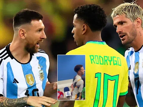 Đề cập vụ nói Messi là 'đồ hèn', Rodrygo đưa ra câu trả lời khiến tất cả phải bật cười