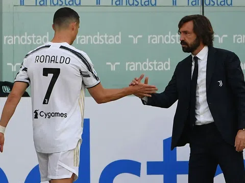 Pirlo nói thẳng một điều về trình độ của Cristiano Ronaldo