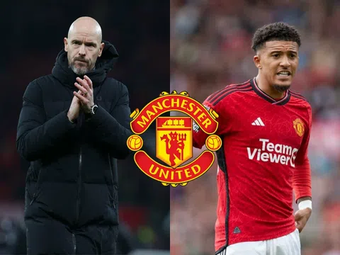 Ten Hag lên tiếng và Sancho tỏ thái độ, fan MU 'mở cờ trong bụng'