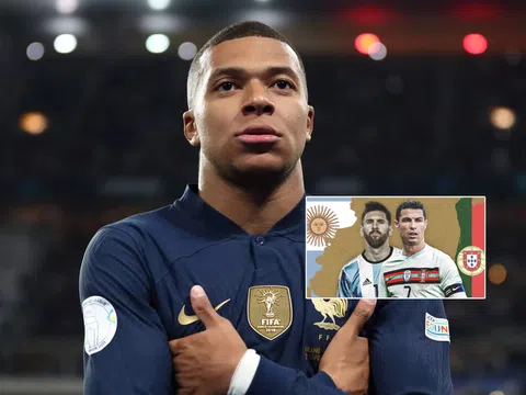 Mbappe lên chín tầng mây sánh ngang Ronaldo và Messi sau tuyên bố của Deschamps