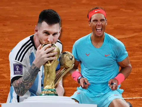 Nadal nhận bất ngờ lớn từ Messi trong ngày trọng đại