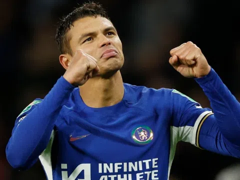 Thiago Silva đánh dấu cột mốc đáng nhớ tại Chelsea tuổi 39