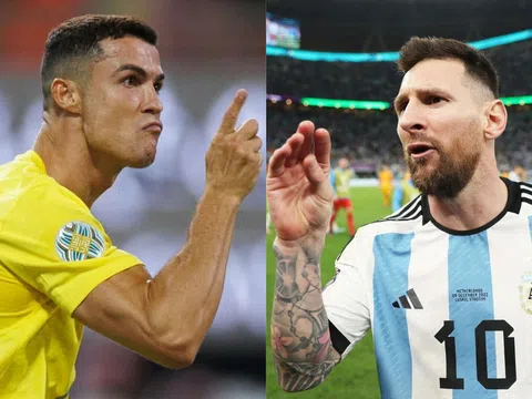 Không kém cạnh Messi, Ronaldo lập tức đáp trả bằng 'cực phẩm' tuổi 38