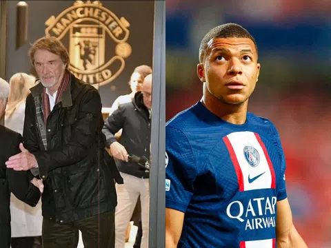 Chuyển nhượng tối 5/1: Sir Jim Ratcliffe nhận gáo nước lạnh, tương lai Mbappe có diễn biến mới