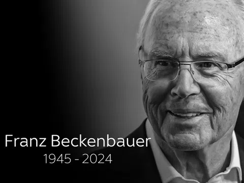 'Hoàng Để' bóng đá Đức Franz Beckenbauer qua đời ở tuổi 78