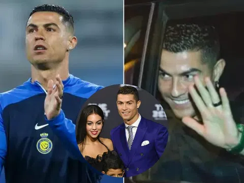 Tay đã đeo nhẫn, Ronaldo kết hôn với Georgina Rodriguez?