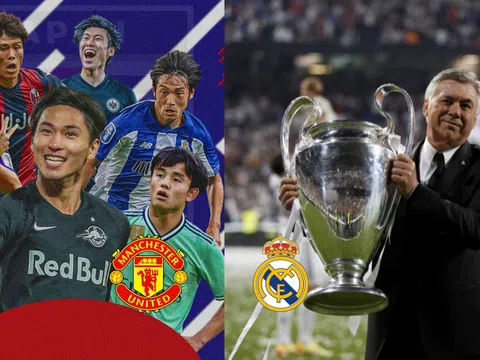 Tin chuyển nhượng 20/1: MU tranh Liverpool sao Nhật Bản, Real chia tay 5 cầu thủ?