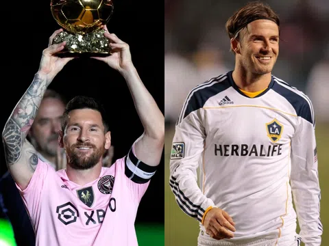 Messi được công nhận vượt trội hơn so với Beckham tại MLS