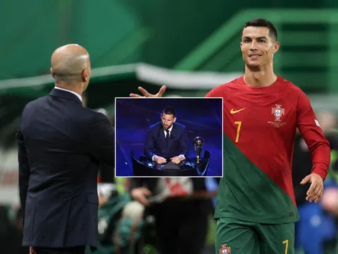 Thầy Ronaldo không phục danh hiệu của Lionel Messi