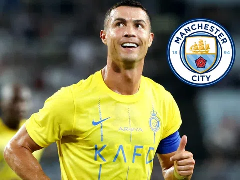 Man City thích đồng đội Ronaldo