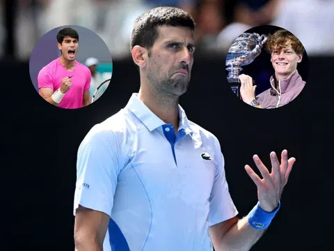 Giải mã Alcaraz, Djokovic tiếp tục đối mặt với 'bài toán' mang tên Jannik Sinner