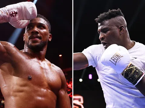 Huyền thoại UFC dự đoán táo bạo về trận đấu giữa Anthony Joshua và Francis Ngannou