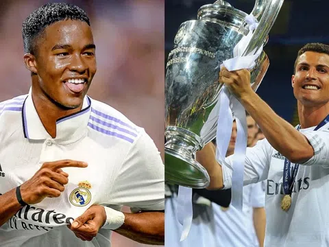 Vẫn là Ronaldo lấy cảm hứng cho tân binh Real Madrid lựa chọn số áo