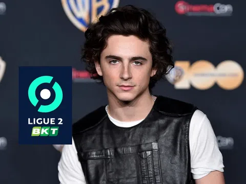 Sao Holywood Timothée Chalamet công khai là fan đội bóng Ligue 2