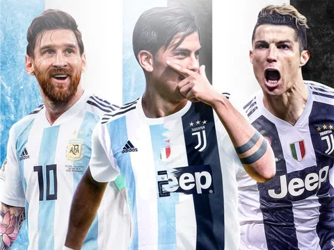 Lựa chọn bất ngờ của Dybala bên cạnh Ronaldo và Messi