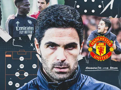 Huyền thoại MU đưa ra tuyên bố đầy bất ngờ về Mikel Arteta