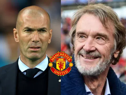 Rõ mong muốn Ratcliffe, Zidane thay Ten Hag tại MU