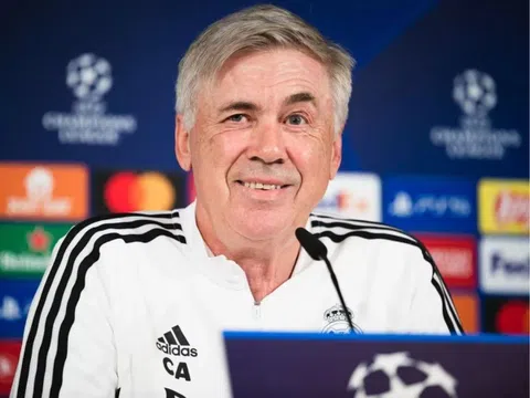 Ancelotti báo tin cực vui đến người hâm mộ Real