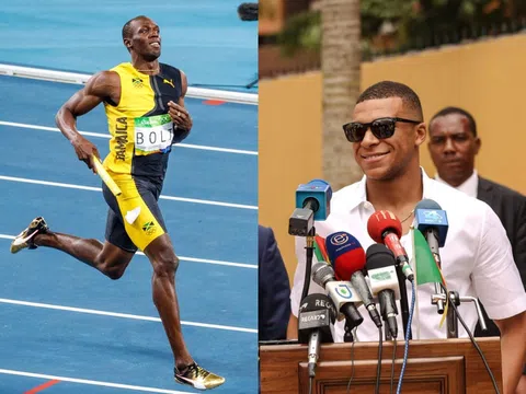 Usain Bolt cười nhạo Mbappe