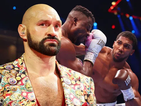 Tyson Fury phản ứng trước chiến thắng 'không tưởng' của Anthony Joshua