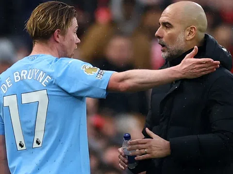 Pep Guardiola chính thức lên tiếng về lý do thay De Bruyne