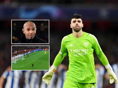 Thierry Henry tiên tri đúng thủ môn Arsenal cản phá thành công penalty