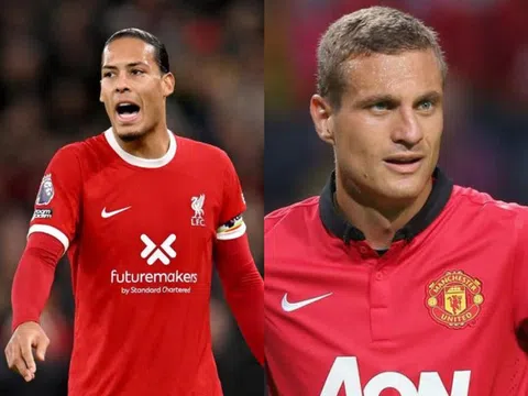 Tiền đạo từng 'hành' Vidic so sánh đẳng cấp Van Dijk với biểu tượng MU