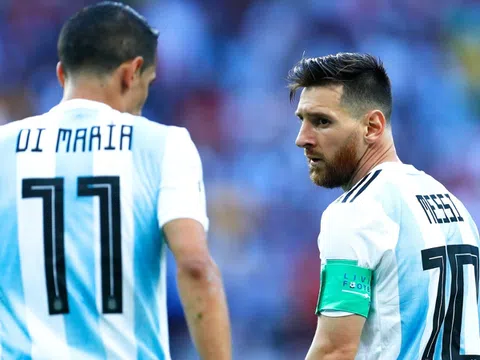 Di Maria nói sự thật vắng Messi hiện tại là tốt cho Argentina