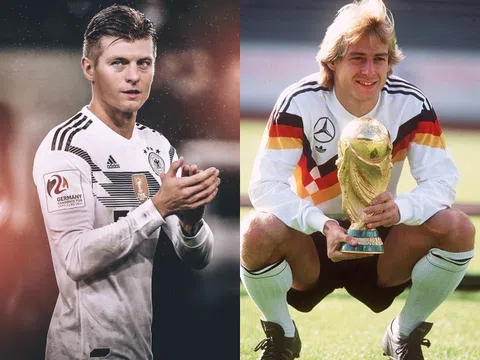 Tái xuất ĐT Đức, Toni Kroos cân bằng thành tích của Jurgen Klinsmann